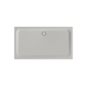 Bette BetteUltra shower tray 5808-410AE 180x100x3.5cm, anti-slip / Pro , silver