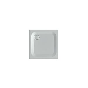 Bette BetteUltra Duschwanne 5830-002T 80x80x2,5cm, Wannenträger, manhattan