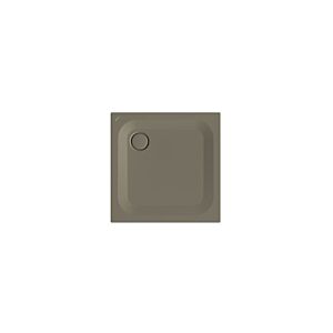 Bette BetteUltra shower tray 5830-404T 80x80x2.5cm, tub support, graphite