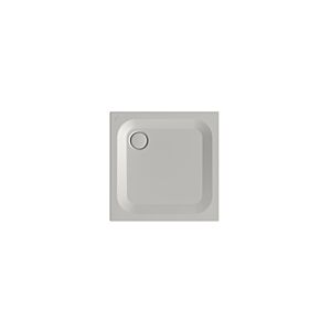 Bette BetteUltra douche 5830-410T 80x80x2.5cm, support de baignoire, argent
