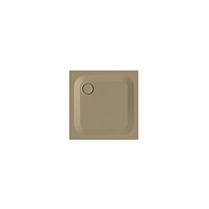 Bette BetteUltra Duschwanne 5830-417T 80x80x2,5cm, Wannenträger, hazel
