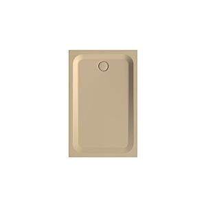 Bette BetteUltra douche 5834-003T 140x90x3,5cm, support de baignoire, bahama beige
