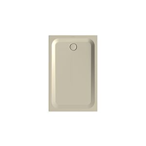 Bette BetteUltra Duschwanne 5834-422T 140x90x3,5cm, Wannenträger, beige