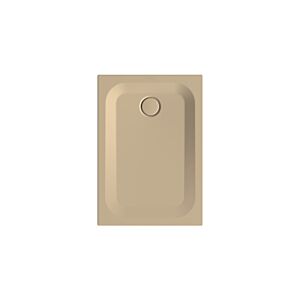 Bette BetteUltra shower tray 5879-003T 100x70x2.5cm, tub support, bahama beige