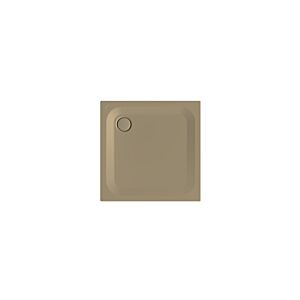 Bette BetteUltra shower tray 5930-417T 90x90x2.5cm, tub support, hazel