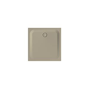 Bette BetteUltra Duschwanne 5940-415T 100x100x2,5cm, Wannenträger, cashmere