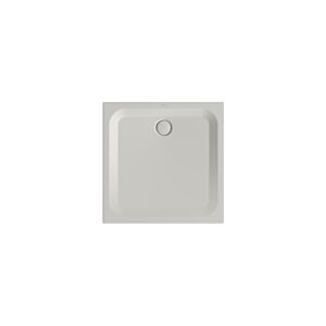 Bette BetteUltra Duschwanne 5940-423T 100x100x2,5cm, Wannenträger, flax