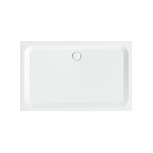 Bette shower tray 5967000PLUS 160 x 100 x 3.5 cm, white, GlasurPlus