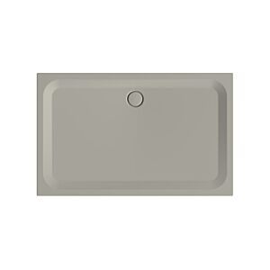 Bette BetteUltra Duschwanne 5967-416AE 160x100x3,5cm, Antirutsch/Pro, stone