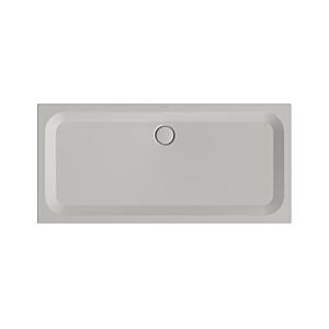 Bette BetteUltra shower tray 5971-410AE 170x80x3.5cm, anti-slip / Pro , silver