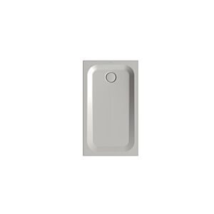 Bette BetteUltra douche 5979-410AE 120x70x3,5cm, antidérapant / Pro , argent