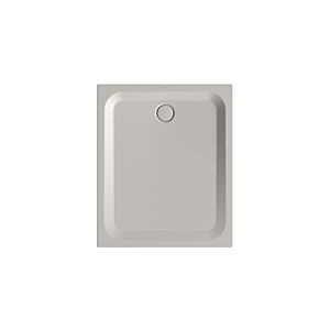 Bette BetteUltra shower tray 8660-410AE 120x100x3.5cm, anti-slip / Pro , silver
