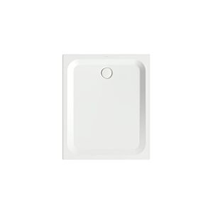 Bette BetteUltra douche 8660-440T 120x100x3.5cm, support baignoire, neige