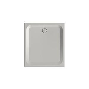 Bette BetteUltra shower tray 8664-410AE 120x110x3.5cm, anti-slip / Pro , silver