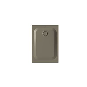 Bette BetteUltra Duschwanne 8710-404AE 105x75x3,5cm, Antirutsch/Pro, graphite