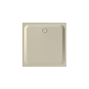 Bette BetteUltra Duschwanne 8720-422AE 120x120x3,5cm, Antirutsch/Pro, beige
