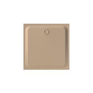 Bette BetteUltra douche 8720-425PLUS 120x120x3,5cm, glaçure, greige