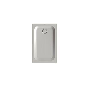 Bette BetteUltra Duschwanne 8725-410AE 110x70x3,5cm, Antirutsch/Pro, silver