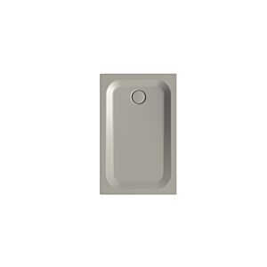 Bette BetteUltra douche 8725-416AE 110x70x3.5cm, antidérapant / Pro , pierre