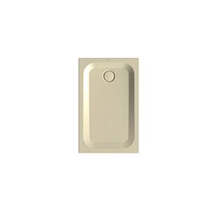 Bette BetteUltra douche 8725-441PLUS 110x70x3,5cm, glaçure, crème