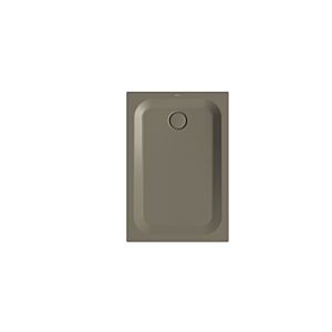 Bette BetteUltra Duschwanne 8727-404AE 110x75x3,5cm, Antirutsch/Pro, graphite