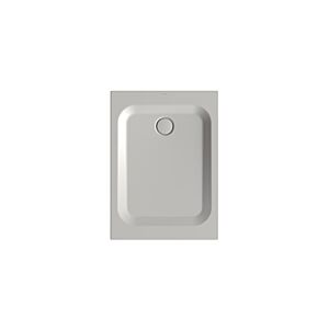 Bette BetteUltra shower tray 8729-410T 110x80x3.5cm, tub support, silver