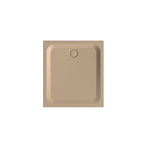 Bette BetteUltra Duschwanne 8737-425AE 110x100x3,5cm, Antirutsch/Pro, greige