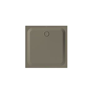 Bette BetteUltra Duschwanne 8743-404PLUS 110x110x3,5cm, Glasur, graphite