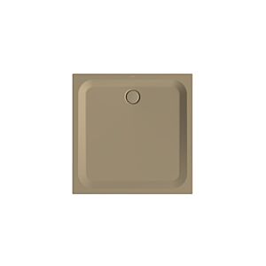 Bette BetteUltra douche 8743-417PLUS 110x110x3,5cm, glaçure, noisette