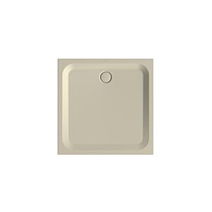 Bette BetteUltra Duschwanne 8743-422AE 110x110x3,5cm, Antirutsch/Pro, beige