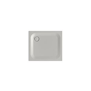 Bette BetteUltra Duschwanne 8750-410AE 90x80x2,5cm, Antirutsch/Pro, silver