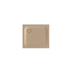 Bette BetteUltra douche 8750-425PLUS 90x80x2,5cm, glaçure, greige