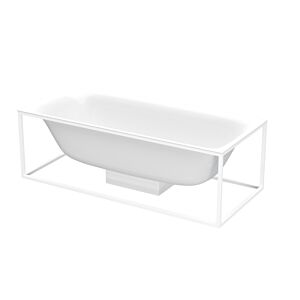 Bette BetteLux Bette Shape ilôt 3452-000 180x80x45cm, blanc, blanc