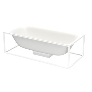 Bette BetteLux Shape Freistehbadewanne 3453-440 190x90x45cm, snow, Farbgruppe 2