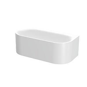 Bette BetteLux Oval Silhouette Badewanne 3415-004CWVVS edelweiß, 170x80x45cm, freistehend