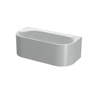Bette BetteLux Oval silhouette baignoire 3415-002CWVVS manhattan, 170x80x45cm, à poser