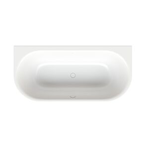 Bette BetteLux Oval Silhouette Badewanne 3416-004CWVVS edelweiß, 180x85x45cm, freistehend