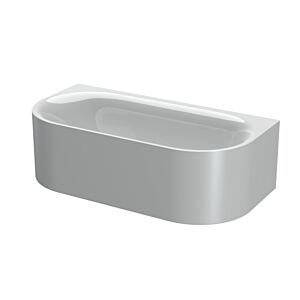 Bette BetteLux Oval silhouette baignoire 3417-002CWVVS manhattan, 190x95x45cm, à poser