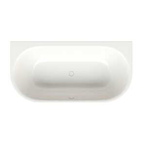 Bette BetteLux Oval silhouette bathtub 3417-440CWVVS snow, 190x95x45cm, free-standing