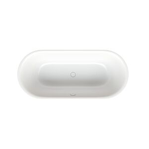 Bette BetteLux Oval silhouette bathtub 3465-004CFXXS noble white, 170x75x45cm, free-standing