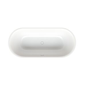 Bette BetteLux Oval silhouette baignoire 3466-004CFXXS blanc noble, 180x80x45cm, à poser