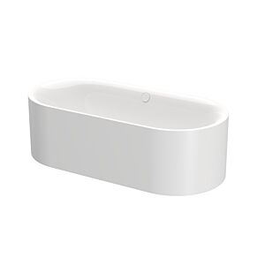 Bette BetteLux Oval silhouette baignoire 3467-287CFXXS blanc étoilé, 190x90x45cm, à poser