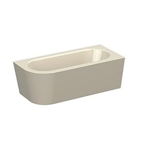Bette BetteStarlet V silhouette baignoire 6680-001CELVK pergamon, 165x75x42cm, avec tablier