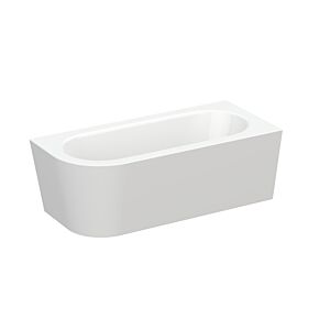 Bette BetteStarlet V silhouette bathtub 6680-287CELVK starwhite, 165x75x42cm, with apron
