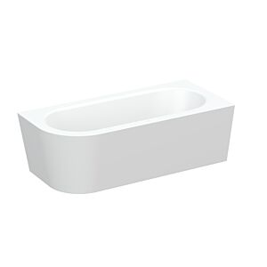 Bette BetteStarlet V Silhouette Badewanne 6690-004CELVK edelweiß, 175x80x42cm, mit Schürze