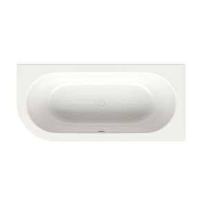 Bette BetteStarlet V Silhouette Badewanne 6700-440CELVK snow, 185x85x42cm, mit Schürze