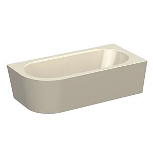 Bette BetteStarlet V silhouette bathtub 6720-001CELVK pergamon, 195x95x42cm, with apron
