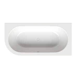 Bette BetteStarlet V Silhouette Badewanne 6720-004CELVK edelweiß, 195x95x42cm, mit Schürze