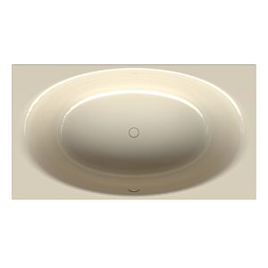 Bette BetteEve Badewanne 6042-001 180x100x45cm, pergamon