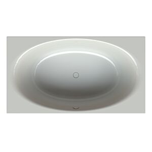 Bette BetteEve Badewanne 6042-002PLUS 180x100x45cm, Glasur, manhattan